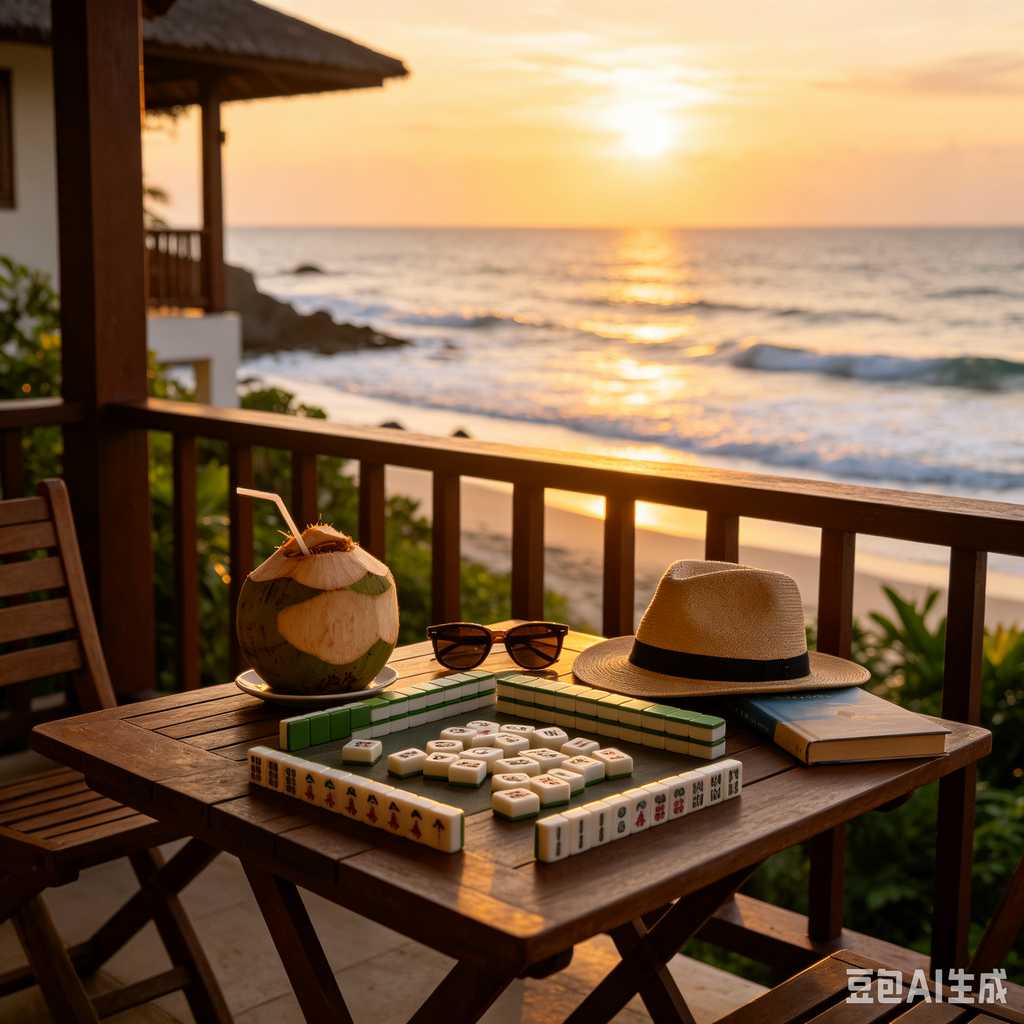 exquisite mini mahjong gift set