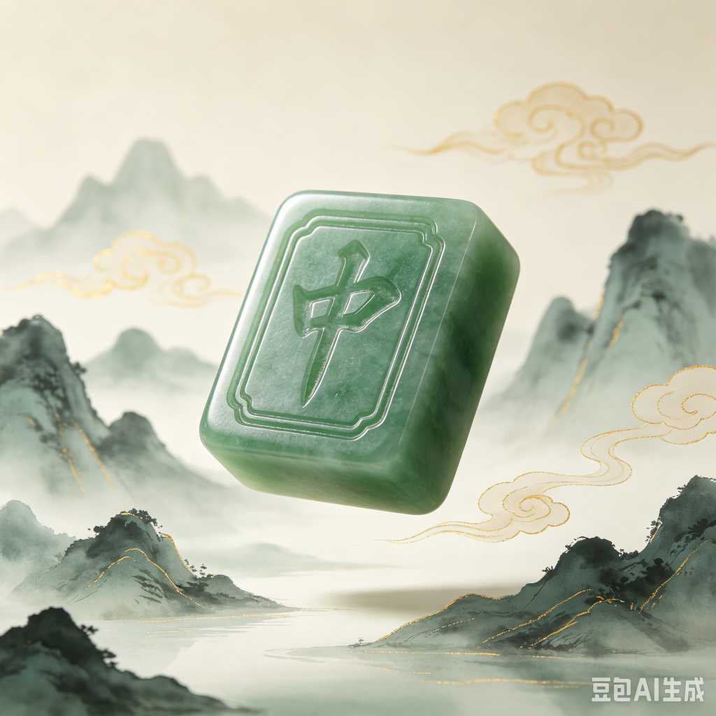 compact mahjong set with case