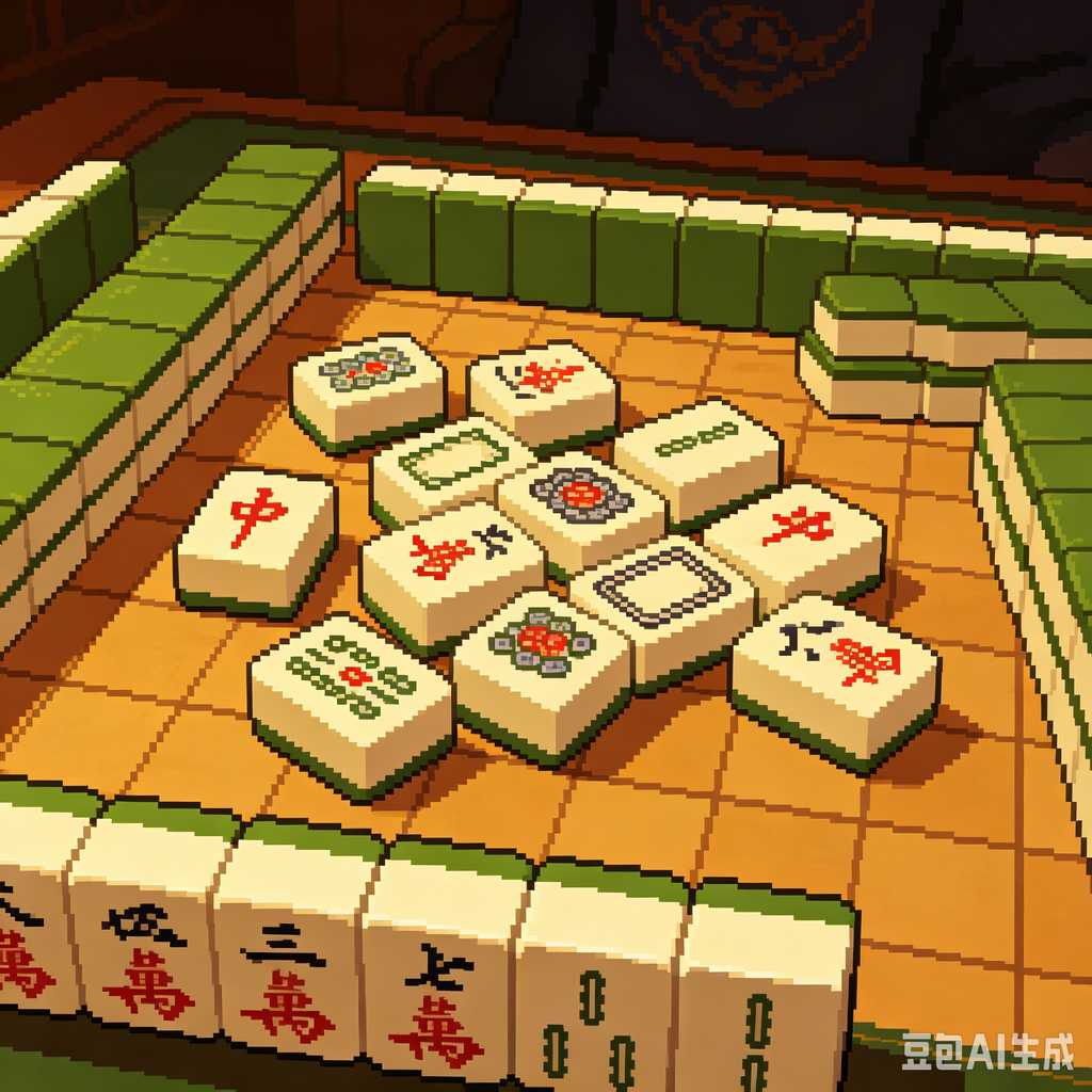 matte mahjong tiles