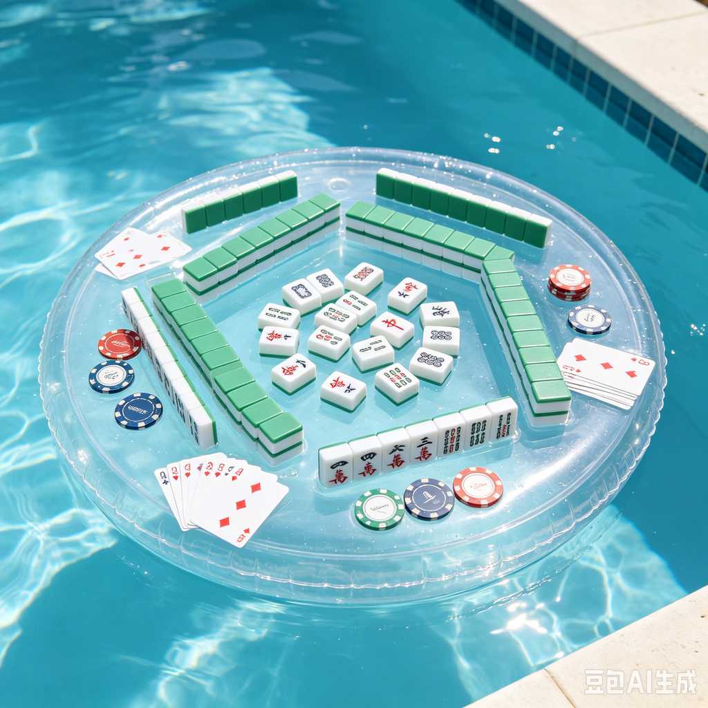 metallic finish mahjong set